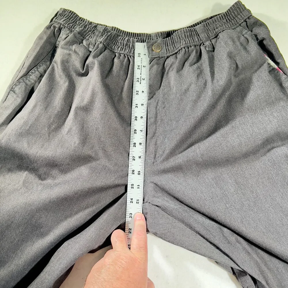 Haband's Ice House Flannel Lined Pants Slacks Men's 42W Short 27L Cold Weather
